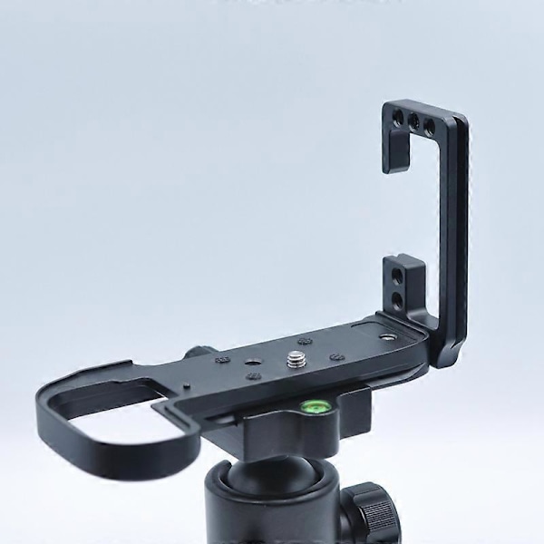 Snabbkoppling L-platta Bracket Holder Handgrepp för R5 R6 Kamera för Stativ Kulhuvud, Svart
