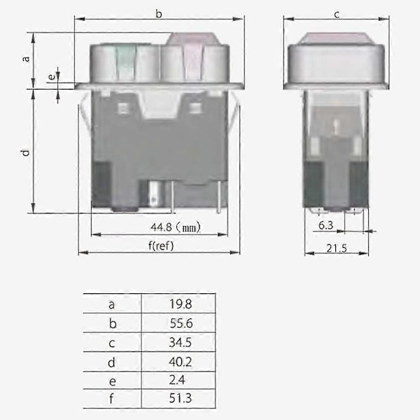 Kedu Kjd17b 120v/16a 4-polet Industriel Elektromagnetisk Afbryder Vandtæt Til/Fra Trykknapkontakter Til Elektriske Værktøjer Sav Boremaskine Sliber Skæring