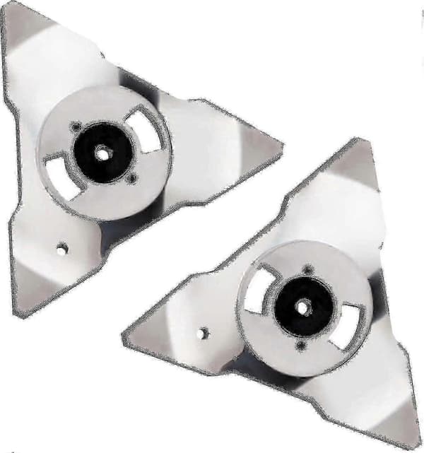 2-pack Ersättningsblad för Robomow RS TS MS RC TC MC Robotgräsklippare Rostfritt stål