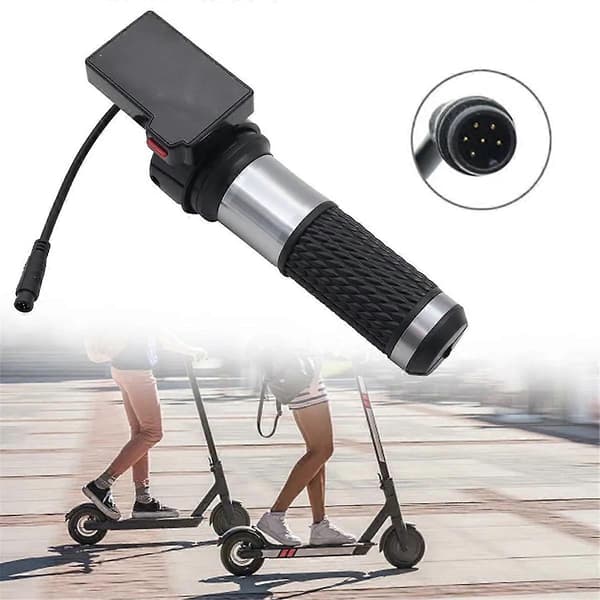 Elektrisk scooter 48V Z-920 6-Pin LCD Rotary Accelerator til tommelfingeraccelerator til M5 Pro E-scooter