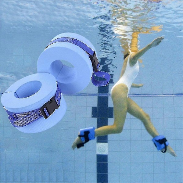 Vattenaerobics-manschetter för löpning i vatten, vattenövningar, aqua jogging, simvikter