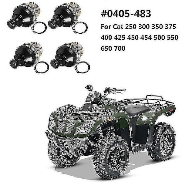 Kulled Kompatibel Arctic Cat 250 300 350 375 400 425 450 454 500 550 650 700 Trv Tbx 2x4 4x4 Ersätter 0405-483