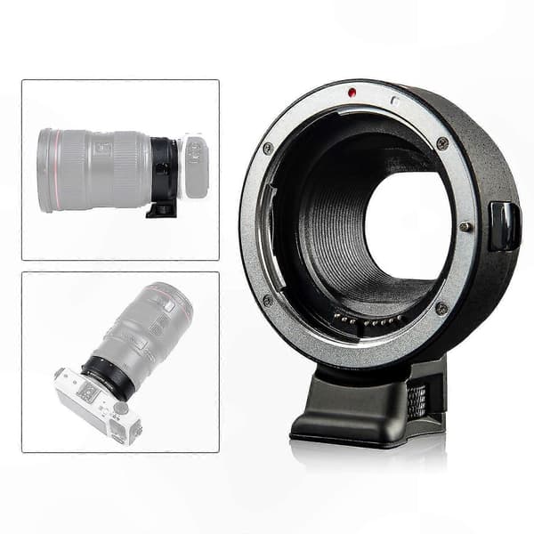 Canon EF EF-S Objektiv til EOS Speilløst Kamera Adapter med Autofokusfunksjon