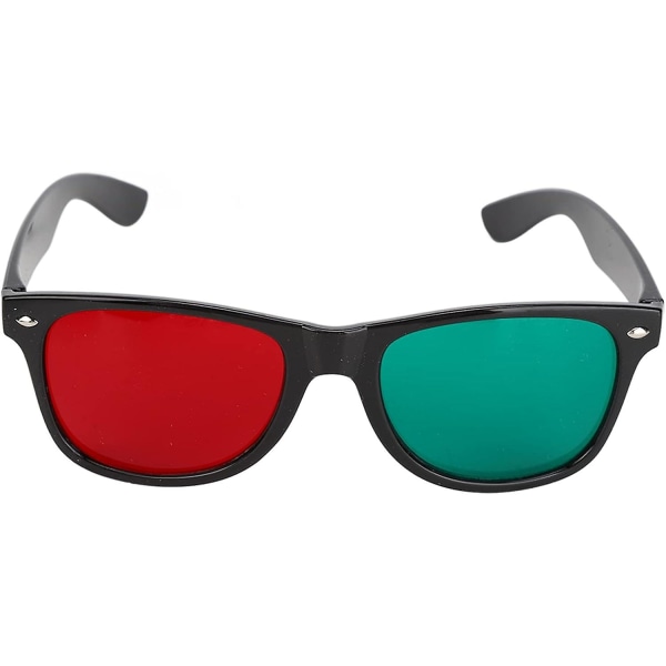 Rödgröna glasögon, synträningsglasögon för Amblyopia Exotropia - kan anpassas till 4-håls lampfilter