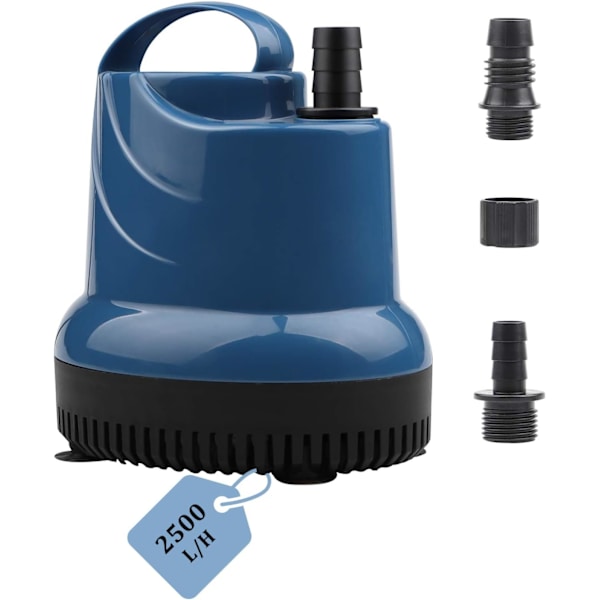Mini nedsænkbar pumpe 2500L/H 40W 230V kælder vakuumpumpe en meter vandrør