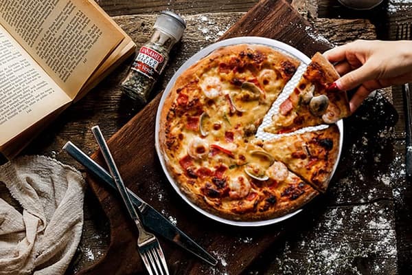 Pizzanät, 30 cm sömlöst pizzanät i aluminium med non-stick, 2-pack