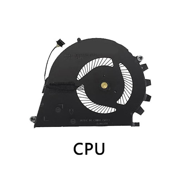 CPU + GPU Kjølefan for ZBook Studio 15 tommer G3 G4 CPU & GPU Kjølefan 840960-001 / 922945-001 -C02C