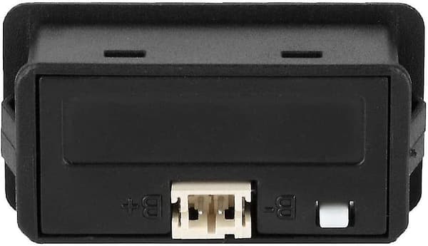 12-48v Universal Batterikapasitetsindikator Batteristrømvisningstester Voltmeter (grønn)