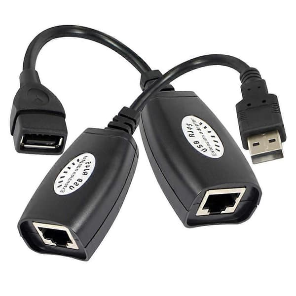 USB til RJ45 RJ 45 LAN Kabel Forlænger Adapter USB til Netværksport
