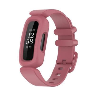 Silikone urrem til Fitbit Inspire 2, Fitbit Ace 3, Rød YYV
