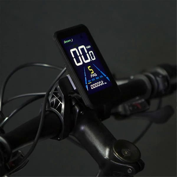 NC-81F Elektrisk Mountainbike Modifikation LCD Display