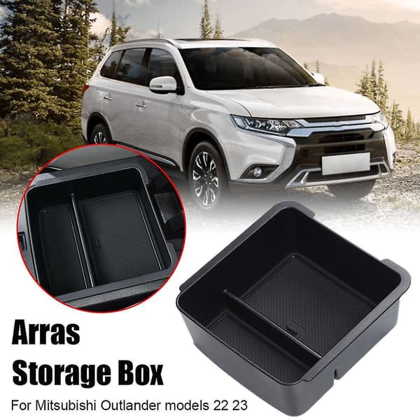 Oppbevaringsboks for armlene på midtkonsollen til Mitsubishi Outlander 2022 2023 - Biltilbehør til interiøret