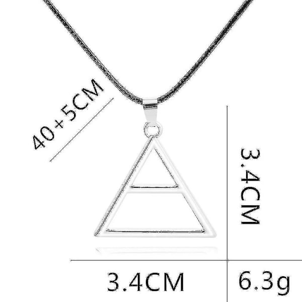 30 Seconds To Mars Miesten Kolmion Muotoinen Riipuskaulakoru