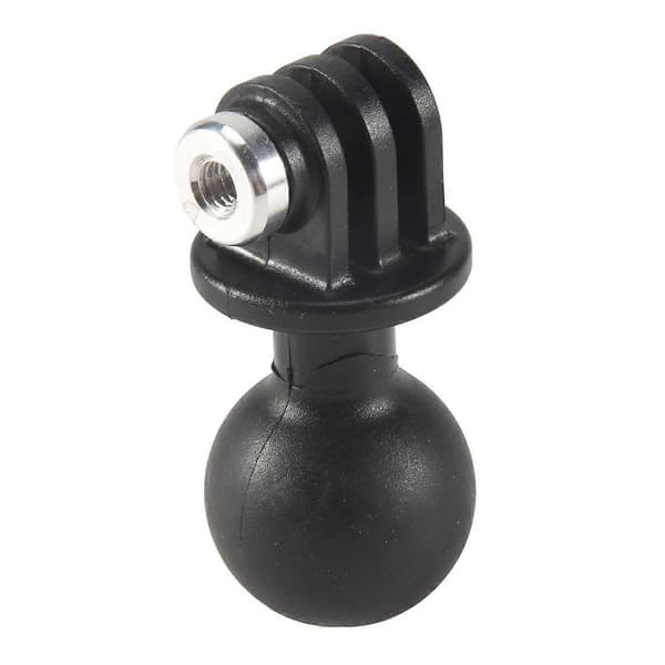 Bærbar Mini Stativkulehode Baseadapter for GoPro Hero 8 7 6 5 Osmo Action Sjcam Kamera for RAM