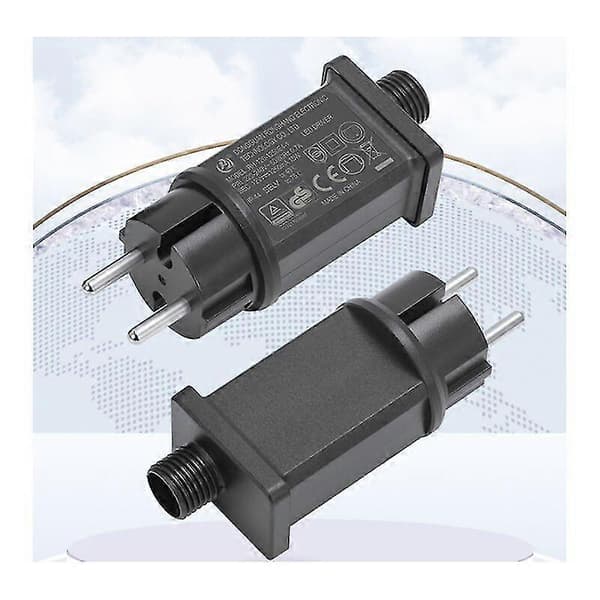 Jul 12V LED Strømforsyning - IP44 Transformator for Julelys (1 stk)