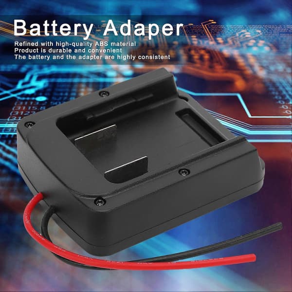 Batteriadapterkonverter Konverter til Worx Lithium-oplader til DIY-udgangsforbindelseskabel