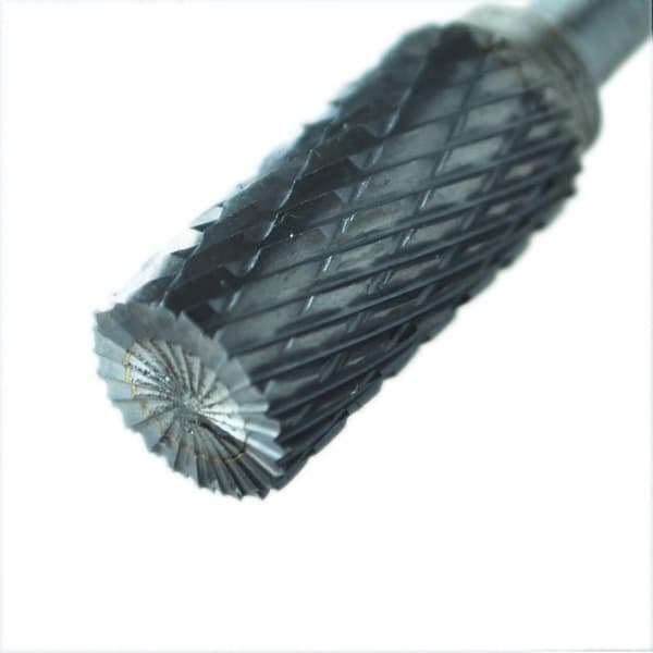 Sylindrisk Wolframkarbid Rotasjons Burr 12mm Diameter