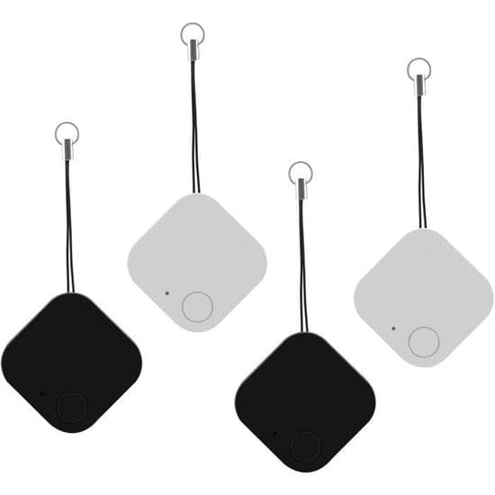 Nøglefinder, 4-delt Nøglefinder Anti-tab Bluetooth Tracker, Multifunktionelle Genstandsfindere