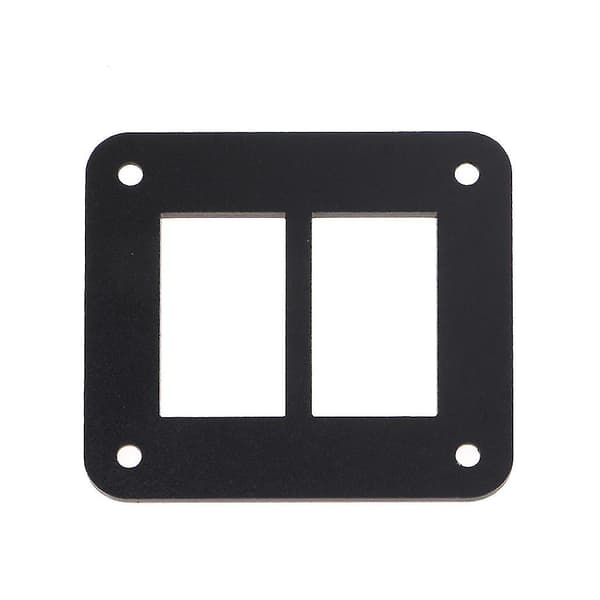 2-Huls Rocker Switch Panel 2/3/4/6 Vejs Husning Holder Til Bus Bil Båd Autodel
