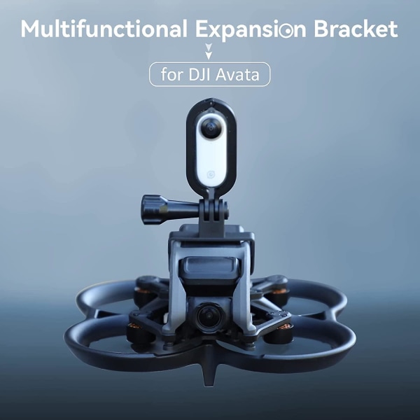 Utvidelsesbrakett for DJI Avata, Utvidelsesbrakett for bæring, Kamerafeste med 1/4\" skruefesteadapter