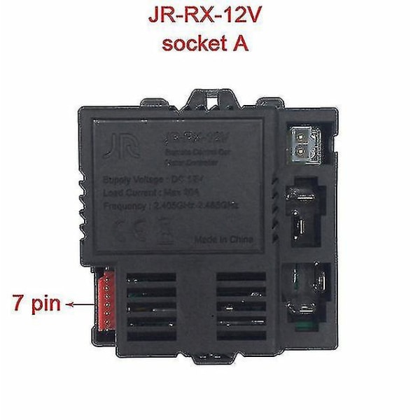 Jr-rx-12v Lasten sähköauto Bluetooth-kaukosäätimen vastaanotin, sujuva käynnistysohjain Jr1958rx ja Jr1858rx/jr1738rx -z