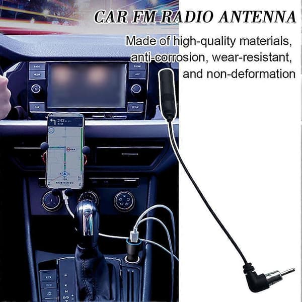 Adapter Bil Stereo Audio Radio Antenne Adapter Antenneforlenger Antenneadapter