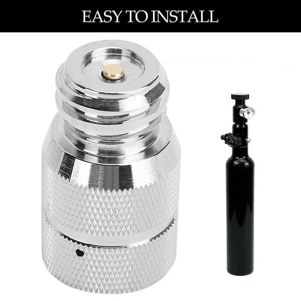 CO2 Cylinder Adapter til SodaStream TR21-4 Hantråd til G1/2 Type30 Huntråd