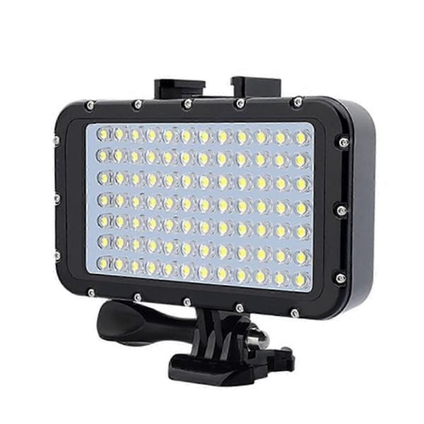 Dæmpbar LED dykkerlygte til GoPro Hero, undervands videolys, til natdykning