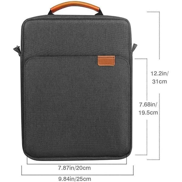 Laptop taske, beskyttende etui til tablet og bærbar computer, opbevaringsetui, model 02 PZCC