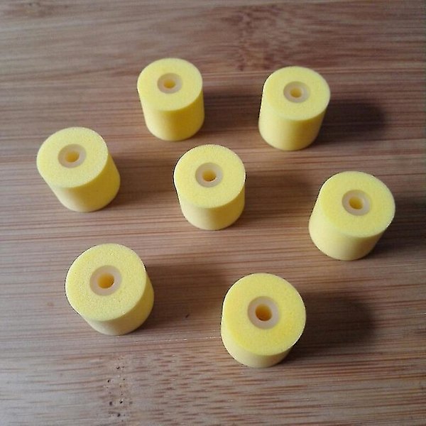 6PCS 3MM Memory Foam för SE535/SE215 Hörlurar Memory Foam med Inner Tube