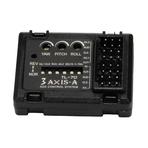 3-axlig Flygkontroller Stabilisator System Gyro Fast Flygande Vinge FPV Flygplan Segelflygplan Fixe