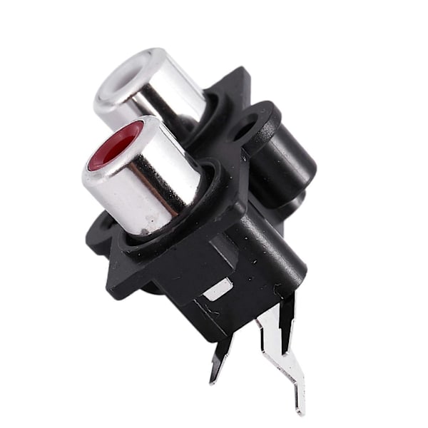 10 stk PCB-monterede 2-position Stereo Audio Video Jack RCA-hun-stik