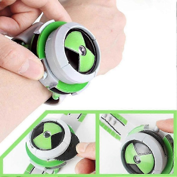 Ben 10 Omnitrix -kello Force S9r3 Lasten Projektor/ Leikki -Ribn