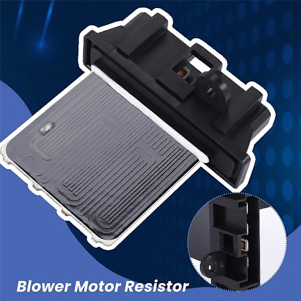 Passer til 02-12 Isuzu Rodeo D-Max 01-14 Nissan X-Trail Blæsermotor Ventilator Modstand 8-98049394-0 Ny