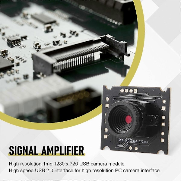 USB Kamera Modul OV9726 CMOS 1MP 50 Graders Linse USB IP Kamera Modul til Windows Android og Linux