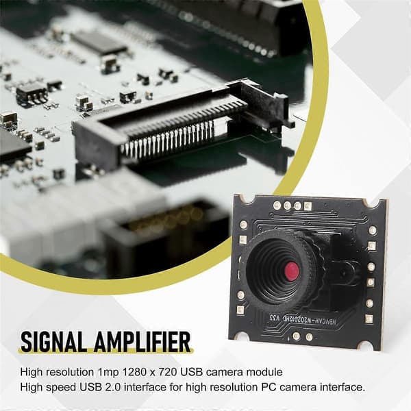 USB-kameramodul OV9726 CMOS 1MP 50 graders lins USB IP-kameramodul för Windows Android och Linux