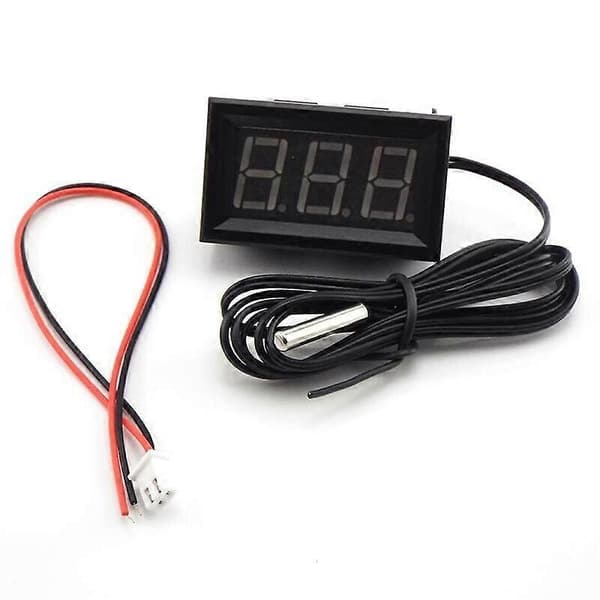 DC 12V LED Digitalt Display Termometer -50- 110 Celsius Bilmåler Temperatur Kjøretøy