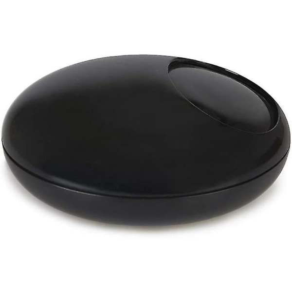 Pebble Askkopp med lock (svart) Zekai