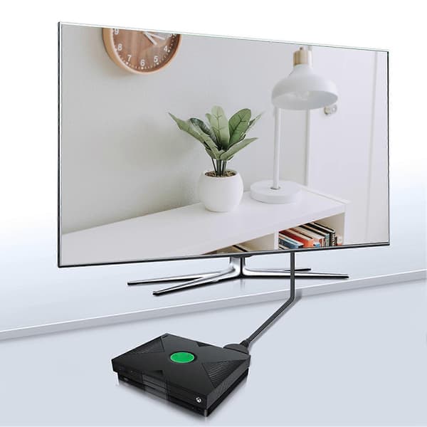Videokonverter 1080P Bærbar Mini Plug & Play for XBOX til HDMI-kompatibel Videoadapterkabel