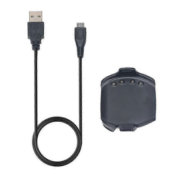 Til Garmin Approach S2/S4 USB-kabel Opladningsdock Vugge Smart Watch Oplader Edition 0621