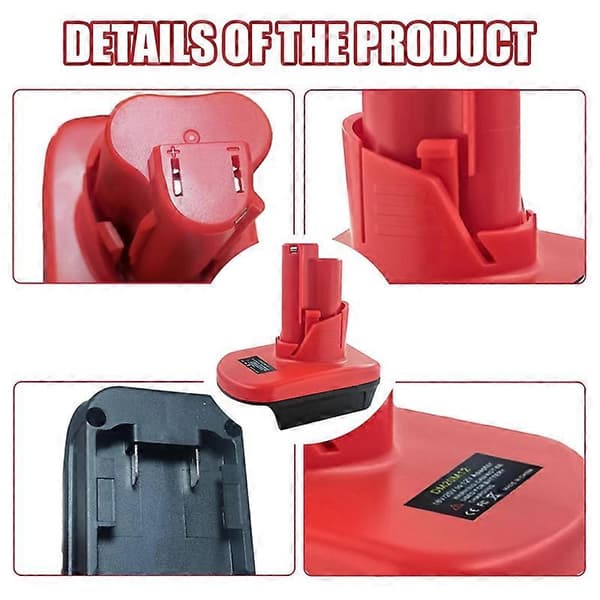 DM20M12 Batteriadapter för 20V till 18V Batteri