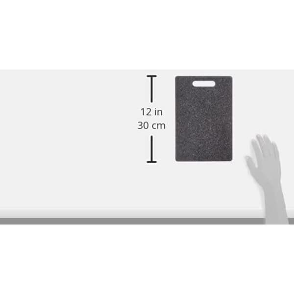 skärbräda-plast-granitlook. Granit. Antracit