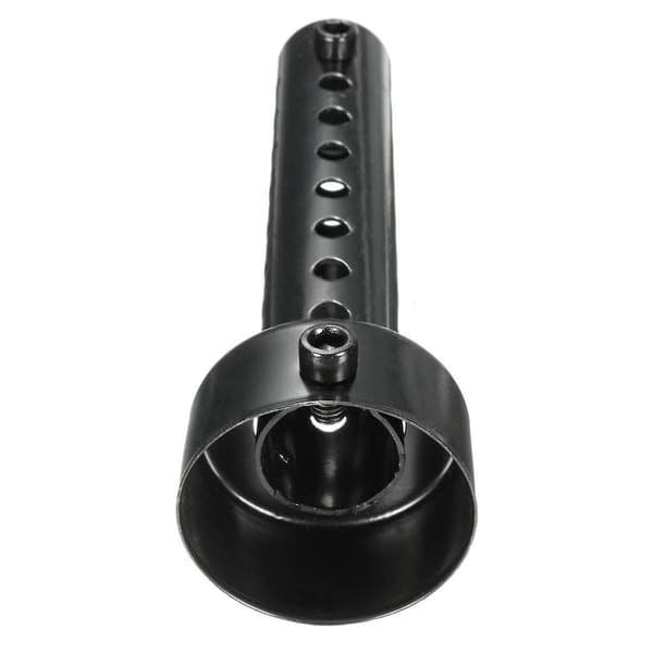 2x Universal Motorcykel Udstødningsdæmper Baffle Db Killer Lydpotte 48mm Sort