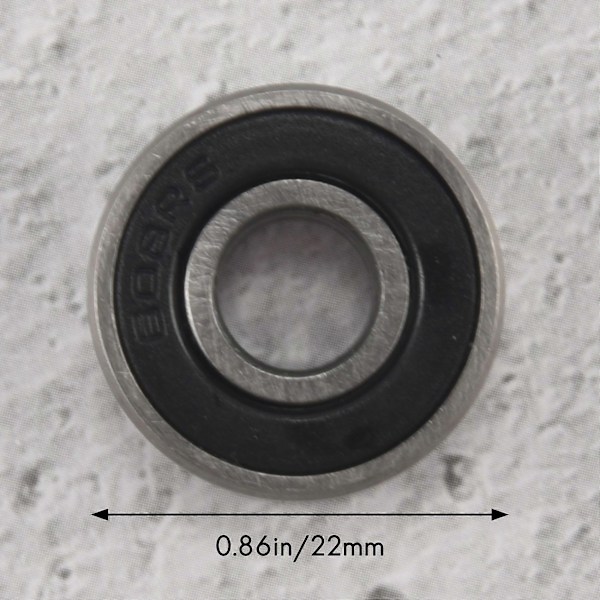 60 kpl/setti 608 2RS kuulalaakeri ABEC-5 8X22X7 mm syväurainen hiiliteräksinen suljettu kuulalaakeri