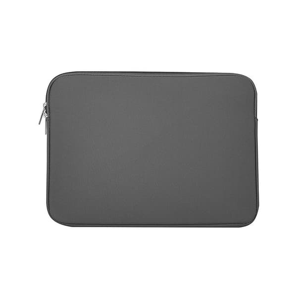 Laptopfodral 14\" - grå, stänksäker neoprenväska