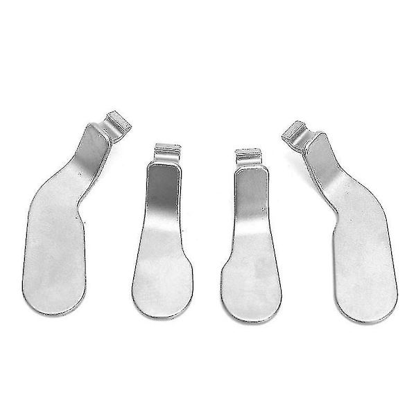 Silver Bakre Knappar Paddlar Långa & Korta För Xbox One Elite Controller Fiis