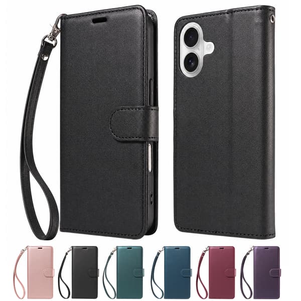 Läderfodral för iPhone 17