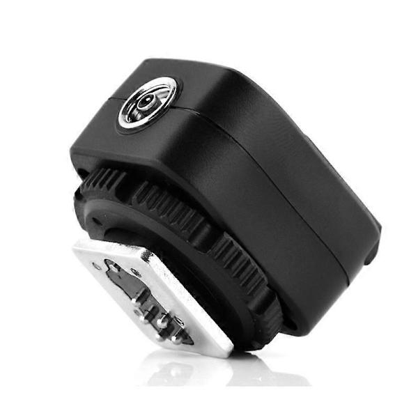 Ny TF-321 hot shoe adapter til Canon flash, sort