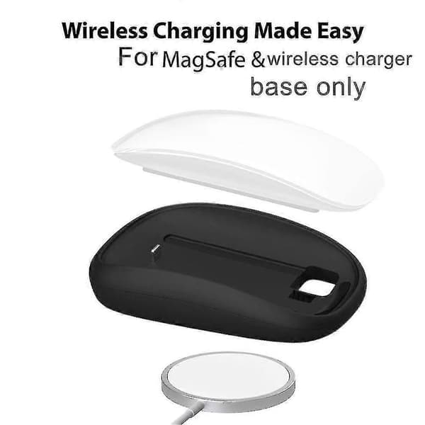 Laddningsstation för Magic Mouse 2 Apple-inspirerad ergonomisk design