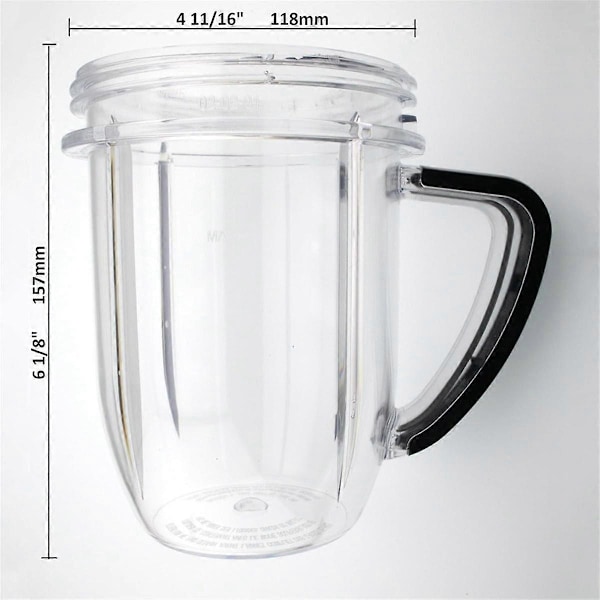 Erstatningskopp med håndtak og leppe, 30 oz, for RX 1700W -301, N17-1001, NBM-U0272